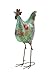 Deco 79 Metal Rooster Decorative Garden Sculpture Indoor Outdoor Distressed Standing Garden Statue with U Shaped Feet, Outdoor Sculpture 10