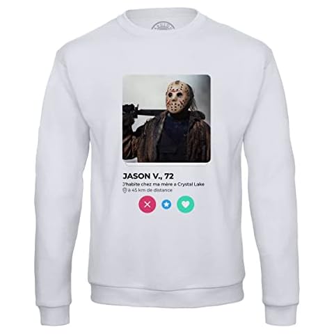 Sweatshirt Homme Fabulous Jason Voorhees Cover