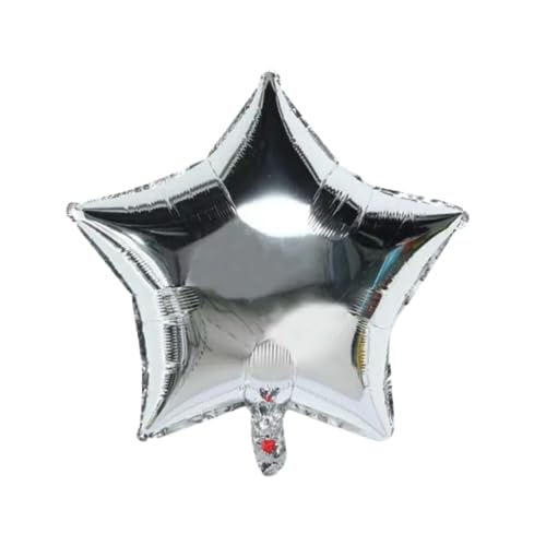 Image of Party Decorz Football Foil Balloon Set Of 5pcs (1pcs 4D Football Foil Balloon +2pcs Football Foil Balloon +2pcs Star Foil Balloon) For Football Theme Party Decoration