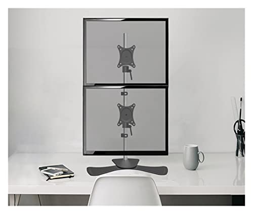 DL-FE120S Suporte duplo de alumínio para monitor 2 telas Desktop Vesa Mount 75 100x100 70cm de altur