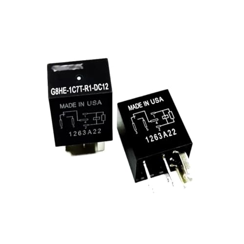 Relais G8HE 1C7T R1 DC12 5 broches 12V pour faisceau électrique de buggy et SSV
