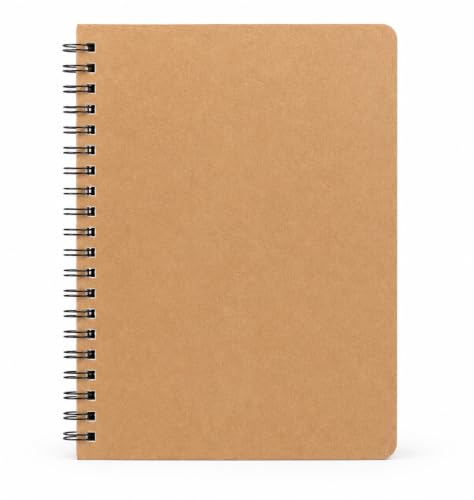 Image of AccuPrints Pack of 1 Craft Notebook, 100 leaf 200 Pages, A4 Size - 11.5 x 8.5 Inch-Blank or Unruled | Travel Writing Notebook,Journal,Notepad,Sketchbook|For Students,Office College Spiral Diary