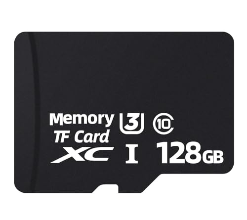 Image of Micro SD Card - High Speed MicroSD Memory Card Class 10 UHS-I - Micro SDXC TF Card for Android Smartphone, Tablet, GoPro, Camera, Nintendo Switch, Dash Cam, Drone (128, GB)