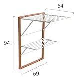 Zoom IMG-2 arredamenti italia stendibiancheria da parete