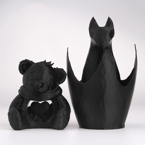 Image of eSUN PLA Basic Filament 1.75mm, 1KG Spool (2.2 LBS) High Speed Printing 3D Printer PLA Filament,Designed for Fast Printing, Black