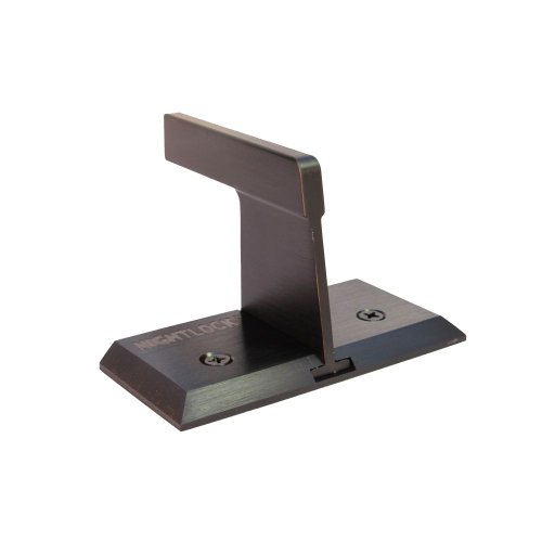 Nightlock Security Lock Patio Sliding Door Barricade Dark Bronze