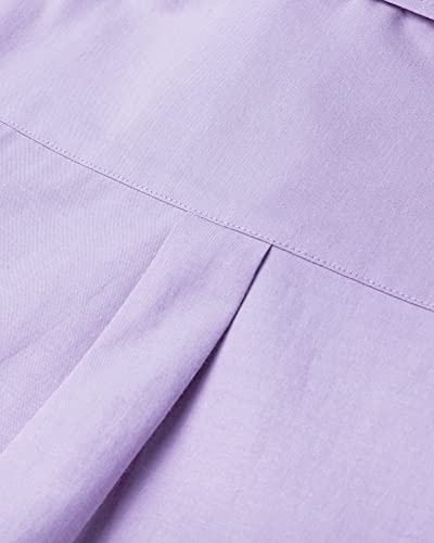 Image of Alimens & Gentle Mens Solid Oxford Shirt Long Sleeve Dress Shirt Work Casual Button Down Shirts with Pocket