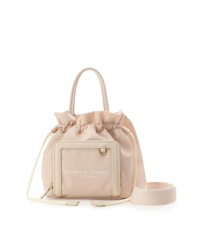 カジュアル巾着 ショルダーバッグ