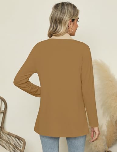 Image of Micoson Long Sleeve Lightweight Thin 2025 Summer Cardigan for Women Casual Loose Fit Kimono Cover Up with Pockets