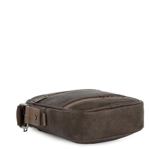 Bandolera hombre Lois Grant con correa ajustable y múltiples compartimentos 4