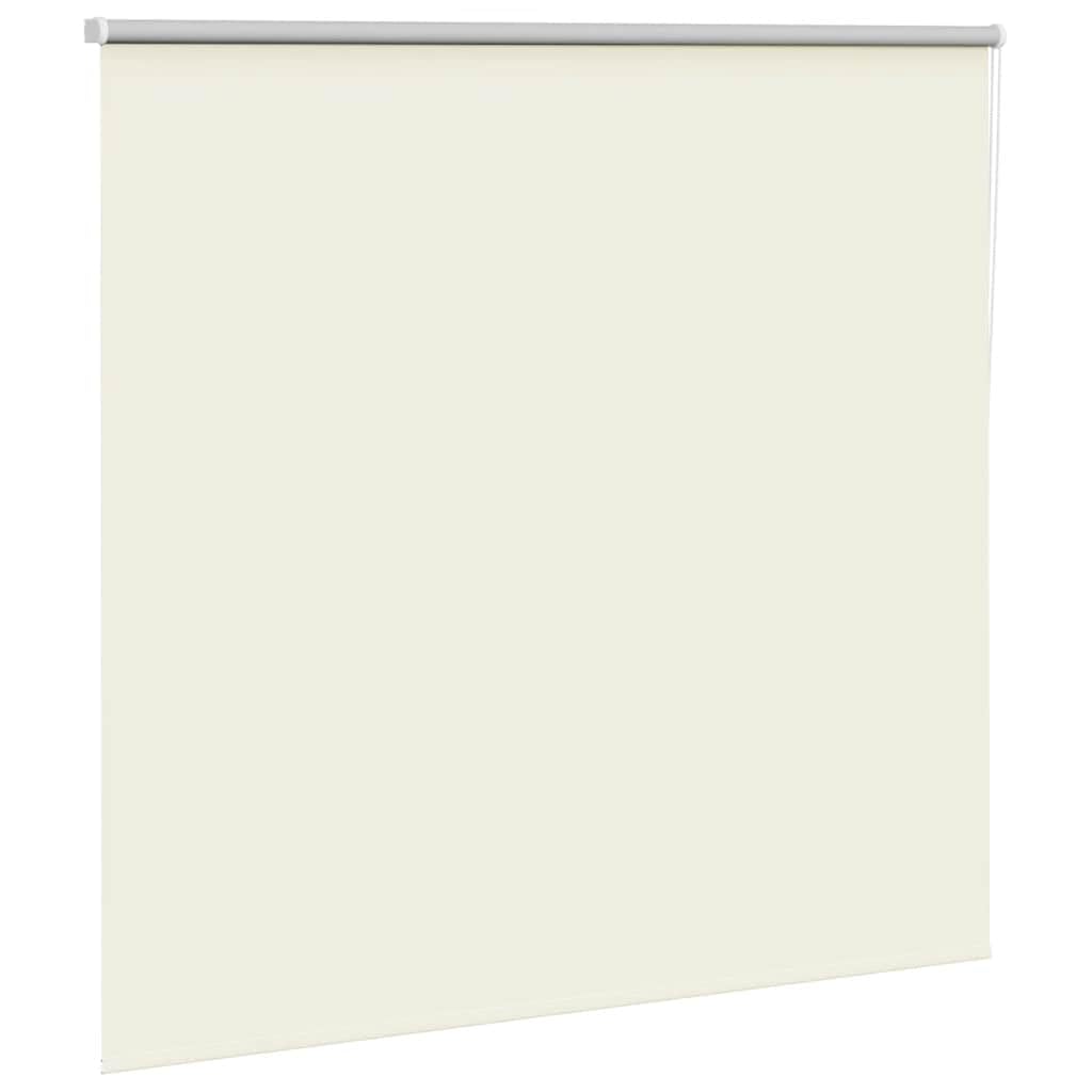 Verdunkelungsrollo, 141,6 cm, Elfenbeinfarben | 100 % Polyester, leicht zu reinigen, Wand- oder Fenstermontage, Kindersicherung