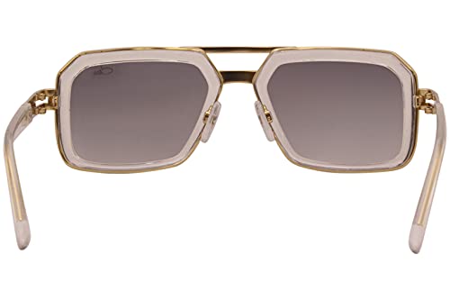 Cazal 9094 003SG Sunglasses Men's Gold-Transparent/Grey Gradient Lenses 56mm4