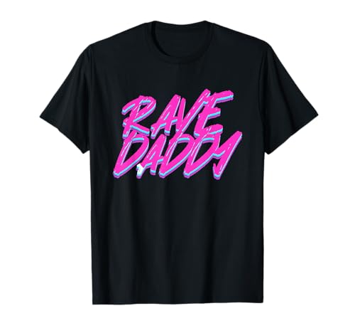 Techno Rave Herren EDM Rave Daddy T-Shirt