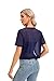 Malarocoby Fashion Women Chiffon Bolero Shrug Jacket Cardigan Dress Shawl Short Sleeve Cardigans Blue