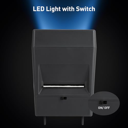 35mm slide film viewer 2x magnification slide viewer desk top led lighted illuminated viewing old slides 2 aaa batteries included