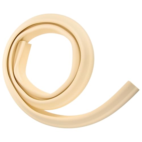 MOLUCKFU Protector de Bordes para Muebles Infantil 2 Metros Color Blanco Marfil Adhesivo Anticolisión para Mesa Escritorio Seguridad Ñiño y Protección Esquinas Hogar