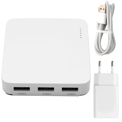 Servidor de impresión con cable Conecta 3 impresoras USB al mismo tiempo. Red estándar Sharer 100M para WiFi/BT4.0 enchufe de la UE