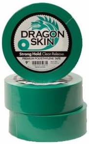 Green Premium Poly Tape, 3" X 60 Yards, 9 MIL