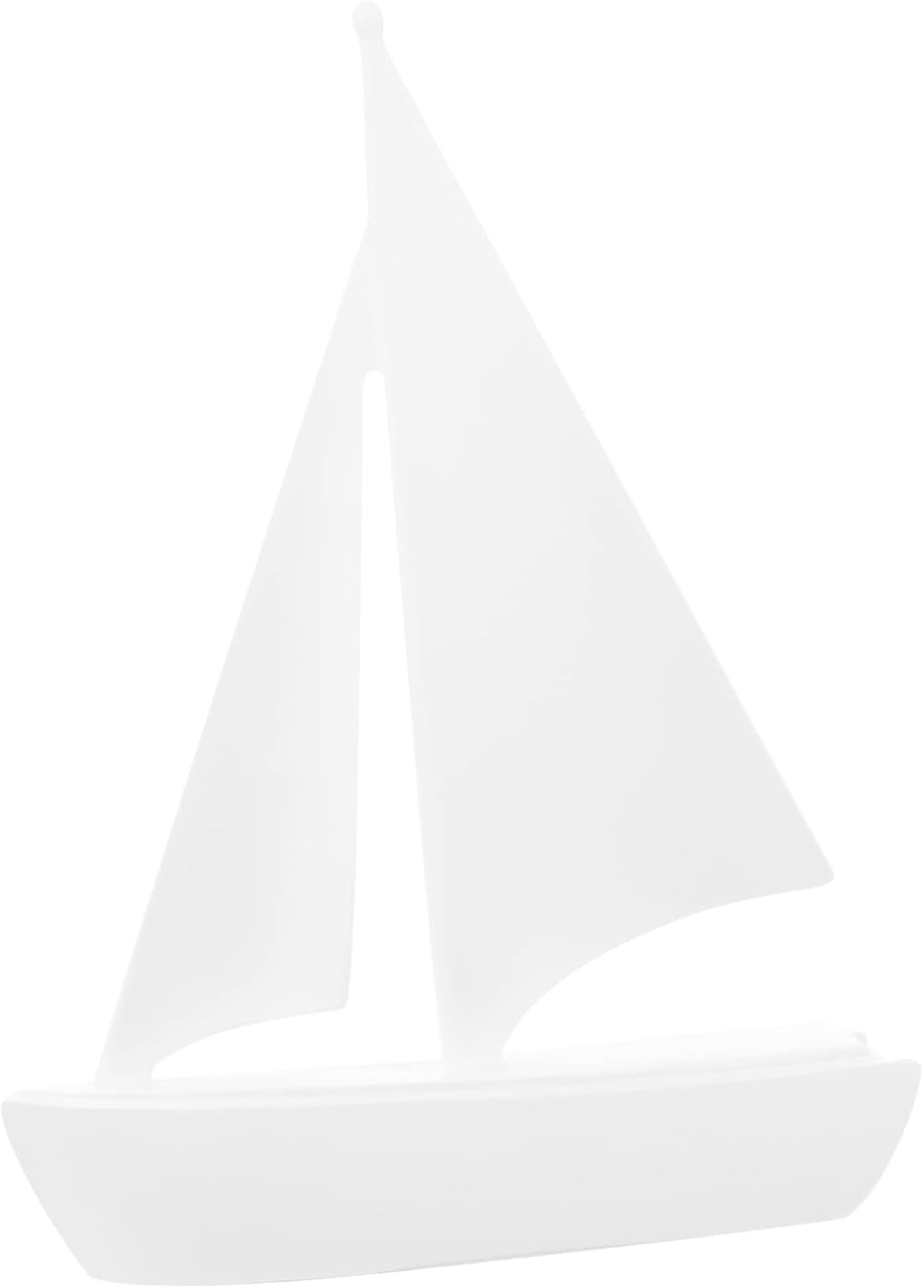 Unomor Multifunctional Resin Sailboat Ornament for Home Office Decor for Housewarming