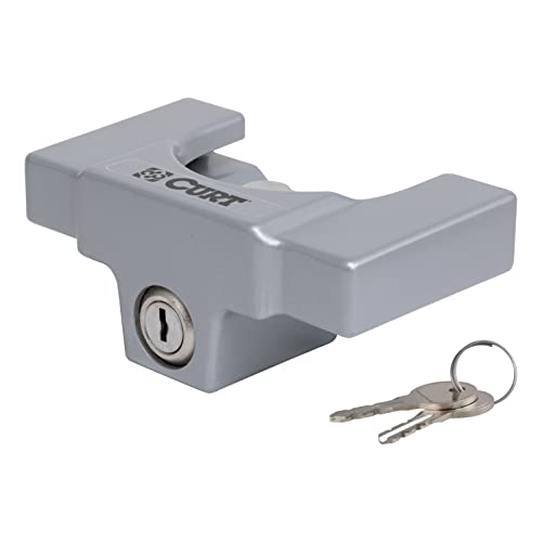 CURT 23081 Powder-Coated Aluminum Trailer Tongue Lock, 2-5/16-Inch Couplers CURT 23081 Powder-Coated Aluminum Trailer Tongue Lock, 2-5/16-Inch Couplers