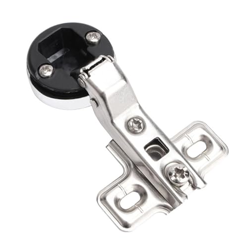 BE-TOOL Glass Door Hinges 26mm Hole Soft Close Hinge Widened Cup Holder Design for Glass Cabinet Doors Wardrobe Doors Bookcases-Greatly Curved