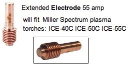Electrode, Extend, for ICE 40C-55C/CM, PK5