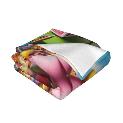 Couverture flanelle douillette pour soirées cinéma cocooning sur canapé