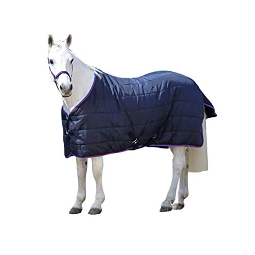Hy Signature 250g Horse Stable Rug (4´ 6) (Navy/Red/Blue)