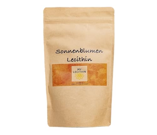 Lecitina de girasol | Reinlecitina | Alta biodisponibilidad | Producida en Alemania | Sin OMG (1 kg)