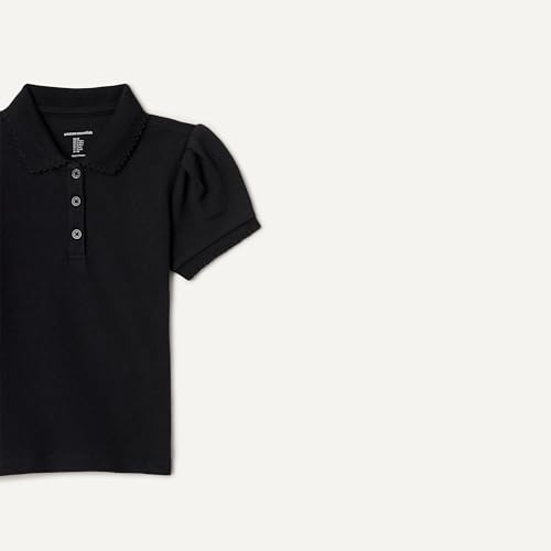 Image of Amazon Essentials Girls and Toddlers' Uniform Pique Polo Shirt