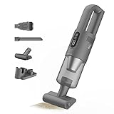 Brigii Hochgeschwindigkeits-Handstaubsauger;140W Tragbarer Staubsauger mit 18KPa;16V Lithium kabelloser Autostaubsauger für Autoteppiche,Sofa,USB-wiederaufladbar-H5-Digital Display Ver