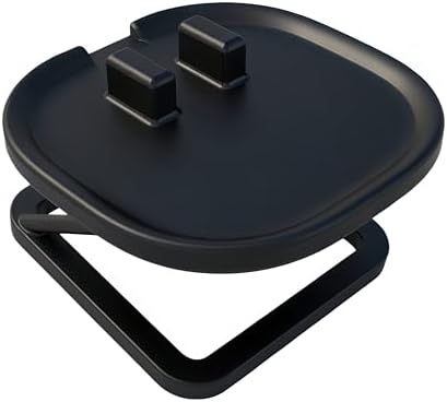 Angled Speaker Stand Desk, Desktop Audio Direction Optimization with Stable Non-Slip Base, Compatible with Sonos One One SL, Speaker Desk Stand for Rear Speaker Setup Home Office image 2