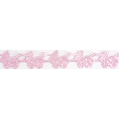 CLUB GREEN SATIN PRAM RIBBON PINK 18MMX10MT, Fabric, 6.6 x 6.6 x 6.38 cm, 6.6000000000000005 x 6.6000000000000005 x 6.38 cm