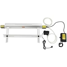 Acrylic Heat Bending Machine with Bracket, 1000W Acrylic PVC Strip Heater Bender Plastic Sheet Bender, Manual Strips Heater Hot Heating Bender Tool for Sign Making, Maximum Bending 24 Inch