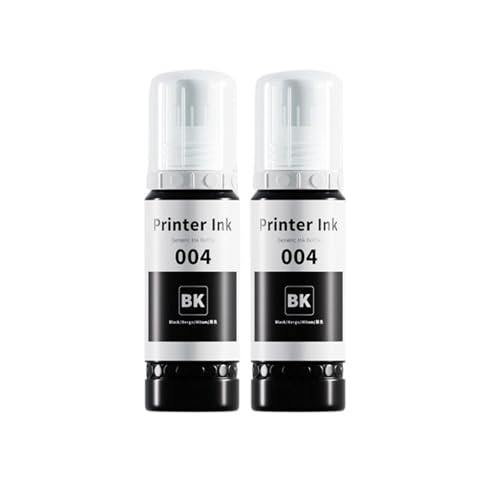 Encre noire pour imprimante L3219, lot de 2 flacons 100ml pour les devoirs et le télétravail