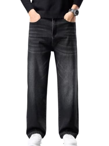 ClubJVX Straight Fit Black Jeans for Men - Image 2