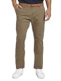 print hose kombinieren Seitliche Eingrifftaschen TOM TAILOR Herren Travis Print Chino Freizeithose, Bright Brown Cross Design, 31W 32L EU