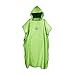 Jian Ya Na Adulto Natación Playa Surf Poncho Albornoz con Capucha para Cambiarse de Ropa Suave y liviano Talla única Todo (Verde)