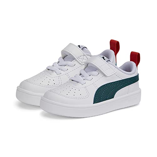 PUMA Rickie AC INF 384314 baskets premiers pas en blanc pour bébé - 2