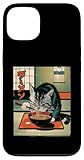 Photo Gallery gatto che mangia ramen noodles divertenti cibo asiatico custodia per iphone 13 Photo Gallery gatto che mangia ramen noodles divertenti cibo asiatico custodia per iphone 13
