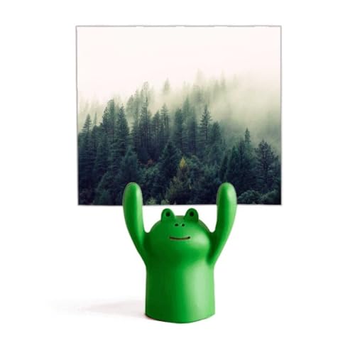 Support mémo grenouille contre l'oubli de vos notes de bureau