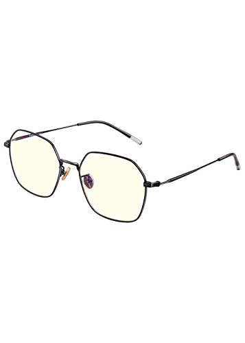 Black Friday - 60% OFF Fashion Blue Light Blocking Glasses PARZIN Game Hexagonal Spectacles for Men and Women PZ15751L