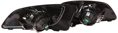 SPEC-D TUNING Clear Lens Fog Lights + H8 Bulbs Included Compatible with 2012-2016 Chevy Sonic L+R Pair Assembly