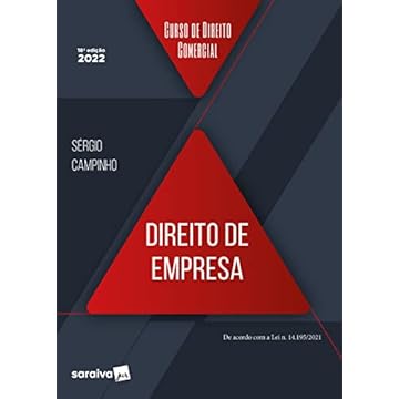 Capa do livro Curso de direito comercial - direito de empresa - 18ª edição 2022