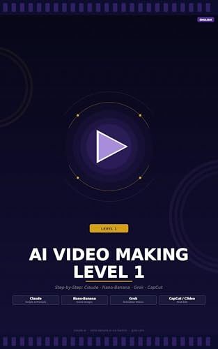 AI Video Making inside Claude, Grok, and Nano Banana (Creating Videos with AI Book 1) (English Edition)