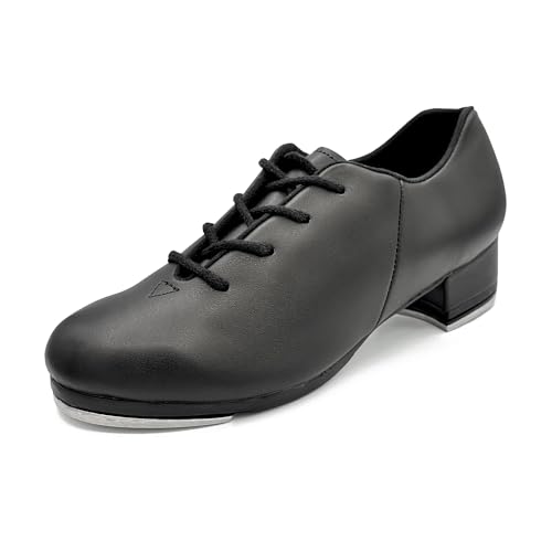 Chaussures claquettes en cuir So Danca pour adulte avec talon cranté