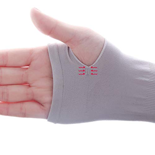 CLISPEED 2 Pares de Mangas de Braço de Refrigeração Uv Proteção Solar Capas de Braço Longo para a Co