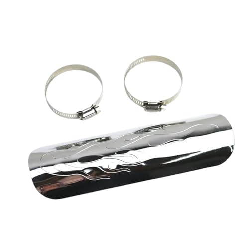 Protection de talon moto pour voyager sans chaleur sur le pot d'echappement