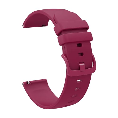 Image of ACM Watch Strap Silicone Belt 22mm compatible with Xiaomi Mi Watch Revolve Smartwatch Color Hook Band