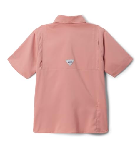 Columbia Boys PFG Tamiami Short Sleeve Shirt, Sandalwood Pink, Large2